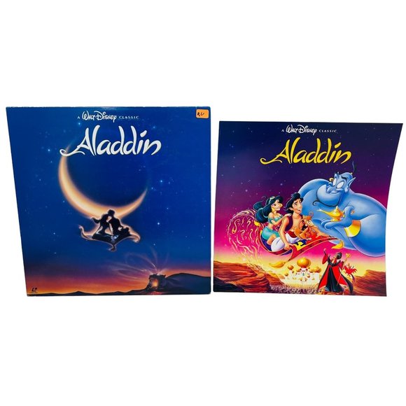 Walt‎ Disney Animated Classic Aladdin Laserdisc PILA-1277 Japanese - Picture 1 of 8